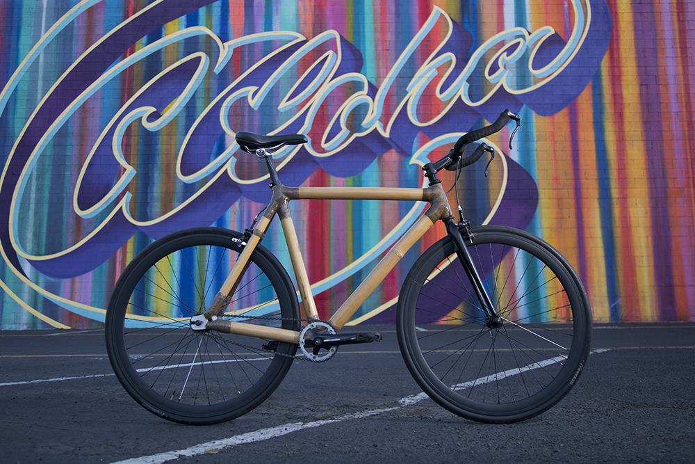 Werk Arts single speed bamboo bike