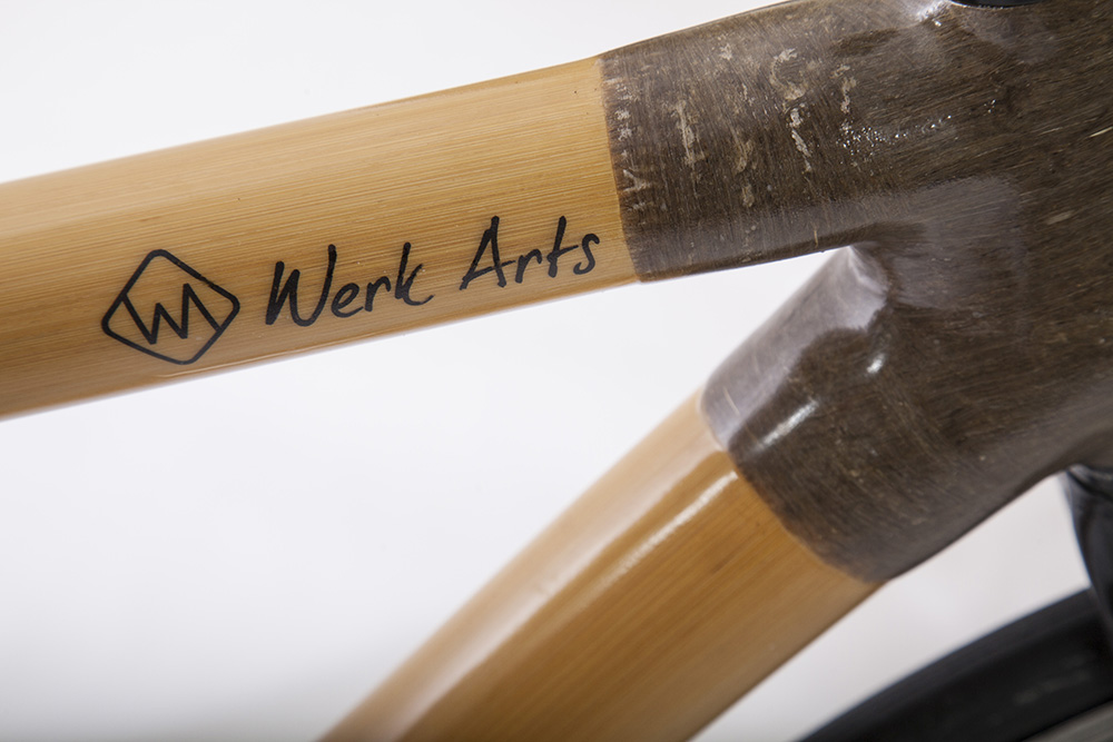 bamboo bike in studio 3