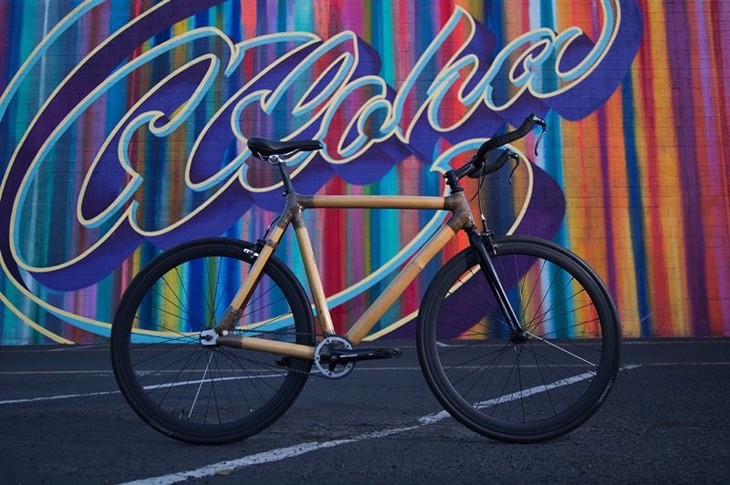 Werk Arts single speed bamboo bike